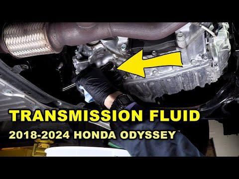 2018-2024 Honda Odyssey Transmission Fluid Change (DIY Guide)
