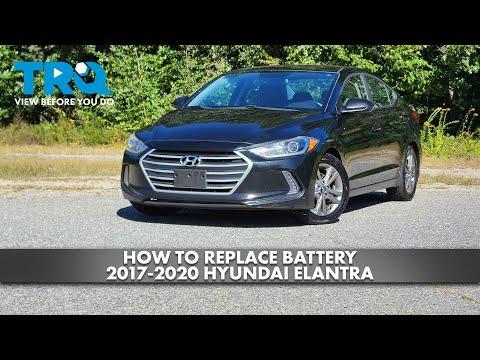 How to Replace the Battery in a 2011-2025 Hyundai Elantra (Trim: SE | Engine: Inline 4 2.0L)