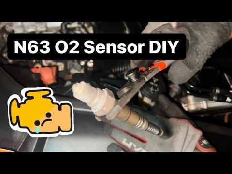 BMW 650i /550i O2 Sensor Replacement DIY F12 / F10 Fix Error Code P0136 P0156 Oxygen Sensor Heater