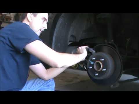 2016 Camry Rear Brake Pad Replacement