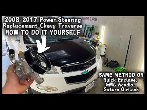 How to Replace the Power Steering Pump on a 2016 Chevrolet Traverse