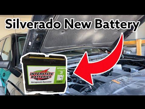How to Replace the Battery on a 2018 Chevrolet Silverado 1500