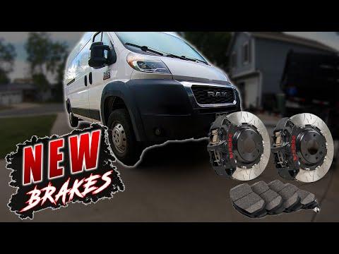 How to Replace Front Brake Pads on a 2016 Ram ProMaster 1500