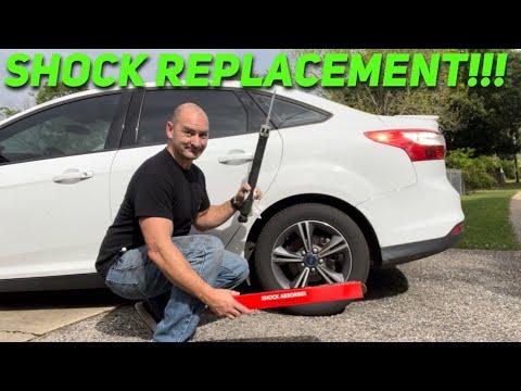 How to Replace Rear Shock Absorbers on a 2012-2018 Ford Focus (Trim: SE)