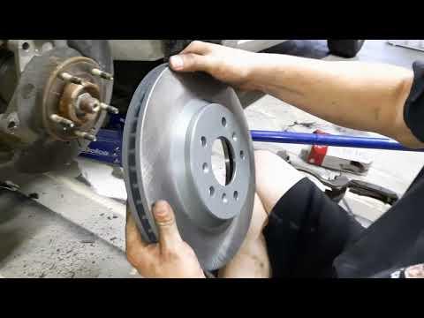 How to Replace Front Brake Pads and Rotors on a 2007 Chevrolet Impala