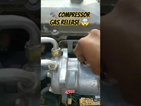 🤯How to release ac compressor gas🤔#ac compressor replacement#shorts #youtube #ytshorts #shortsviral