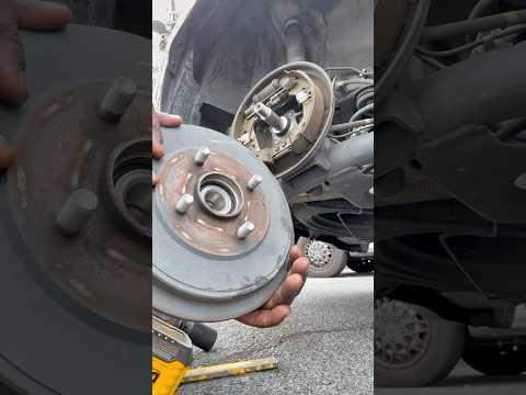 How to Replace Rear Drum Brakes on a 2016 Nissan Versa