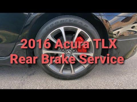 Acura TLX-(2016)- Rear Brake Service