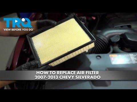 How to Replace the Engine Air Filter on a 2012 Chevrolet Silverado 1500