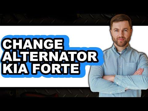 How to Replace the Alternator on a 2018-2024 Kia Forte 2.0L MPI (Engine: Inline 4 2.0L)