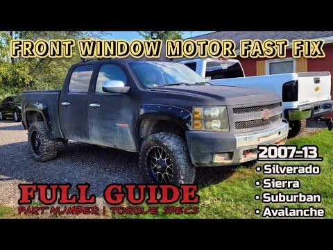 2007-13 How to Change Window Motor Regulator Assembly | GMC Sierra, Silverado, Avalanche, Suburban