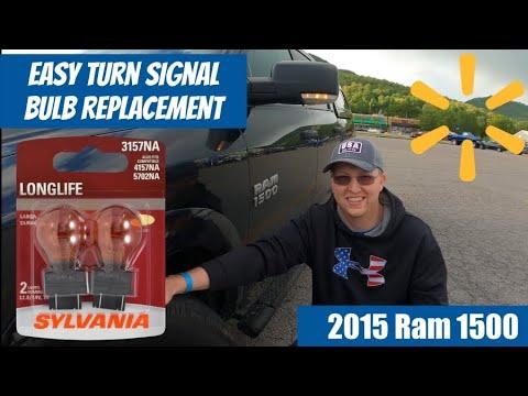 How to change front turn signal light 2015 Ram 1500 the EZ way