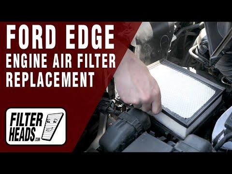 How to Replace Engine Air Filter 2018 Ford Edge 2.0L L4