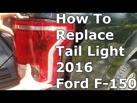 How to Replace Both Taillight Bulbs on a 2016 Ford F-150