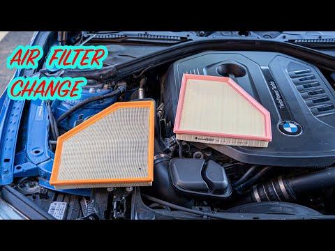 Bmw 340i Air Filter Change