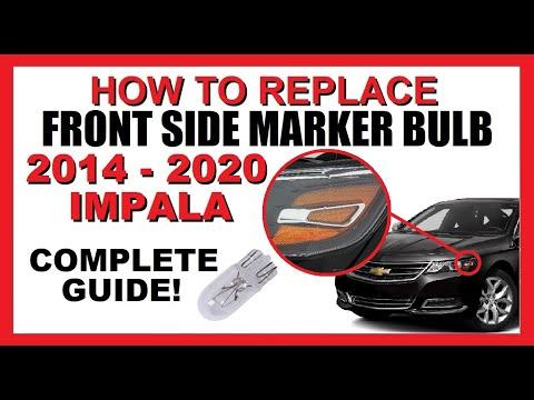 How to Replace Front Turn Signal Bulbs on a 2014-2018 Chevrolet Impala (Trim: LT)