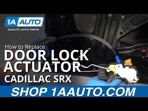 How to Replace the Front Door Lock Actuator on a 2018 Cadillac XT5