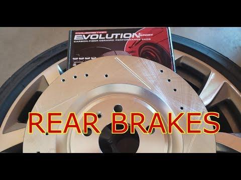 How to replace rear brake pads and rotors on 2012-2017 Audi A6 3.0T (C7 4G) - DIY