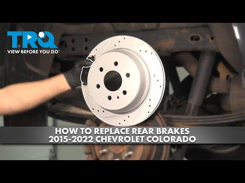 How to Replace Rear Brakes 2015-2022 Chevrolet Colorado