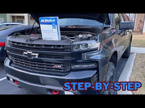How to Replace the Engine Air Filter on a 2019 GMC Sierra 1500