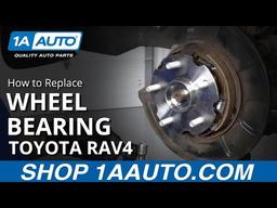 How to Replace Rear Wheel Bearing & Hub 06-17 Toyota RAV4