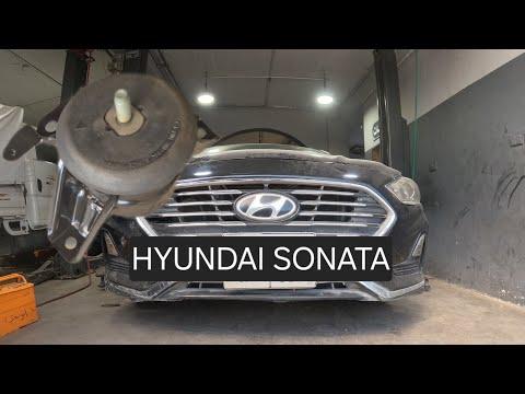 how to replace right engine mount ... hyundai sonata 2014-2019 (torque specs)