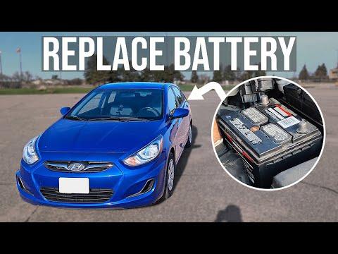 How to Replace the 12V Battery on a 2016 Hyundai Accent (Step-by-Step Guide)
