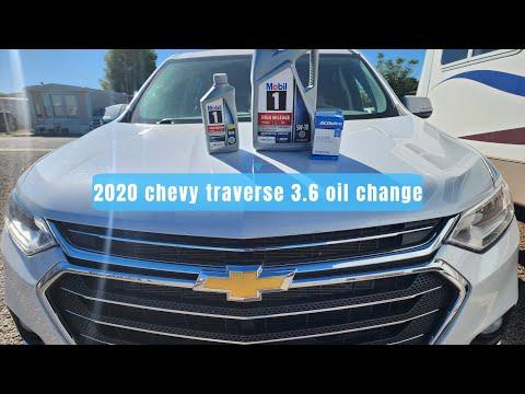 2020 CHEVY TRAVERSE OIL CHANGE HOW TO