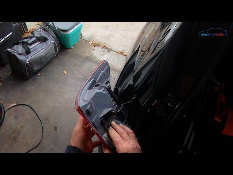 How to Replace Taillight Bulbs on a 2016 BMW X3 (Inner & Outer Rear Lamps)