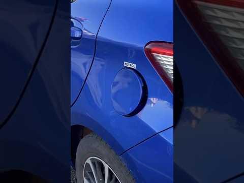 How to open the fuel cap / fuel door on a Toyota Yaris. #toyota #driving #yaris #tips #automobile