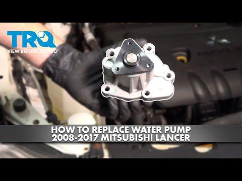 How to Replace the Water Pump on a 2016 Mitsubishi Lancer (DIY Cooling System Repair)