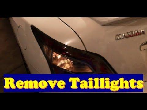 Nissan Maxima - Replace Taillights &amp; Brake / Reverse / Signal Bulbs