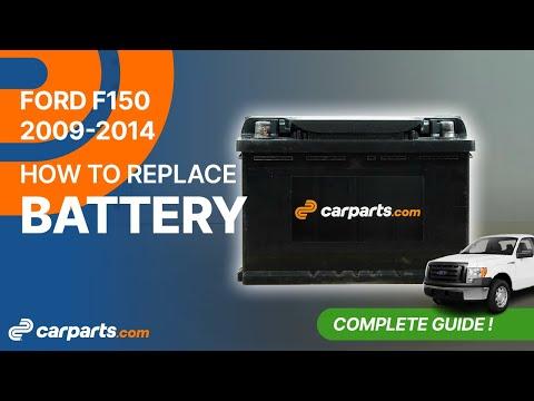 How to Replace the Battery on a 2012 Ford F-150