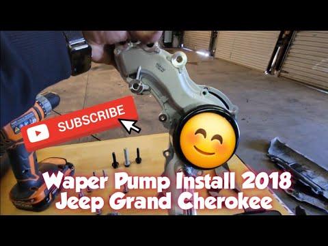 How to: Install Water Pump 2018 Jeep Grand Cherokee