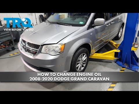How to Change Engine Oil 2008-2020 Dodge Grand Caravan