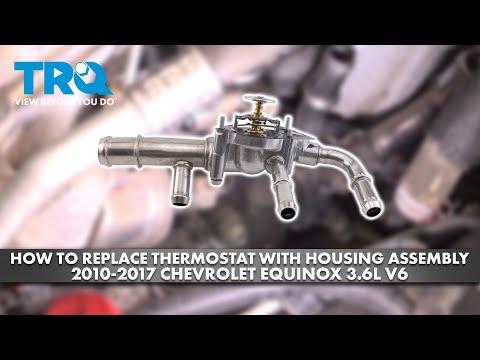 How to Replace Thermostat with Housing Assembly 2010-2017 Chevrolet Equinox 3.6L V6