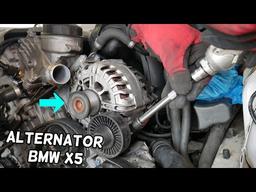 ALTERNATOR REPLACEMENT ON BMW X5 E70. BMW ALTERNATOR GENERATOR