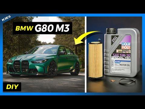 Change Oil (Engine: Inline 6 3.0L) on a 2024 BMW M3