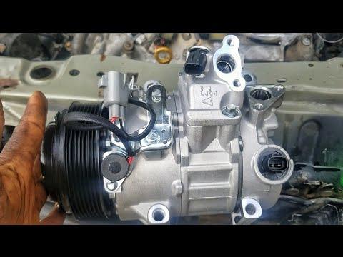 How to Replace the A/C Compressor on a 2016 Lexus RX350 (R-134a System)