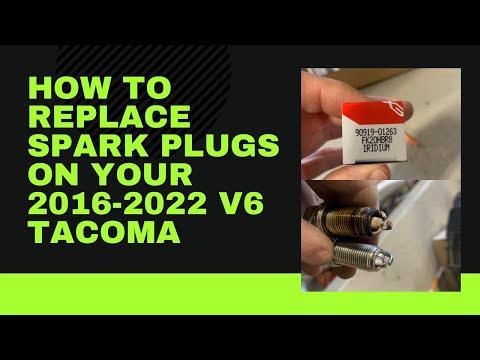 2016 2022 Toyota Tacoma 3.5L Spark Plug Replacement