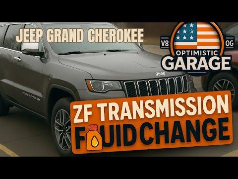 Jeep Grand Cherokee Transmission Fluid Change (ZF 8-Speed) — Step-by-Step DIY