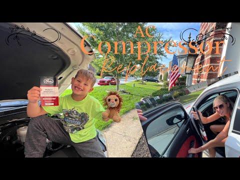 AC Compressor DIY Replace Escalade Yukon Silverado Tahoe 2015 2016 2017 2018 GMC Chevrolet Cadillac