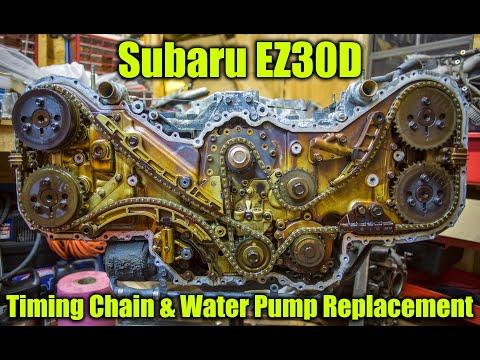 Subaru EZ30 Timing Chain and Water Pump Replacement