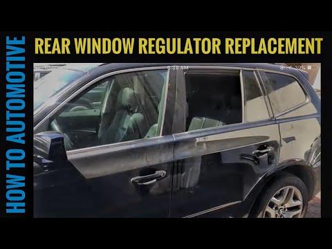 How to Replace the Rear Window Regulator on a 2016 BMW X3 (F25)