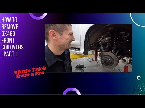 How to Replace Front Struts and Rear Shock Absorbers on a 2016 Lexus GX460