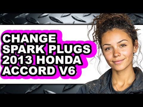 How To Change Spark Plugs 2013 Honda Accord V6 (Full Guide)