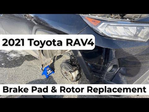 2019-2025 Toyota RAV4 Front Brake Pad &amp; Rotor Replacement