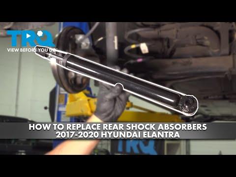 How to Replace Front Struts and Rear Shock Absorbers on a 2018 Hyundai Elantra