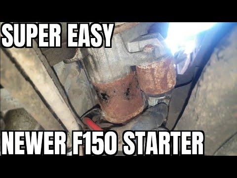 How to Replace the Starter Motor on a 2012 Ford F-150