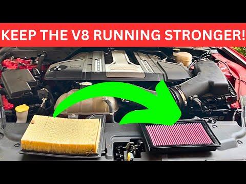 S550 Mustang GT (2015-2023) Air Filter Installation | How To Replace Air Filter On S550 Mustang